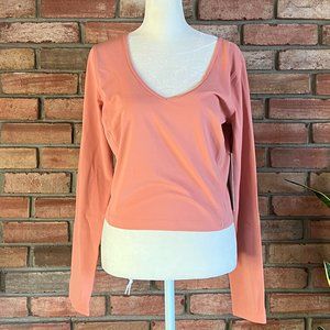 lululemon Align Long Sleeve top in Pink Savannah in Size 10